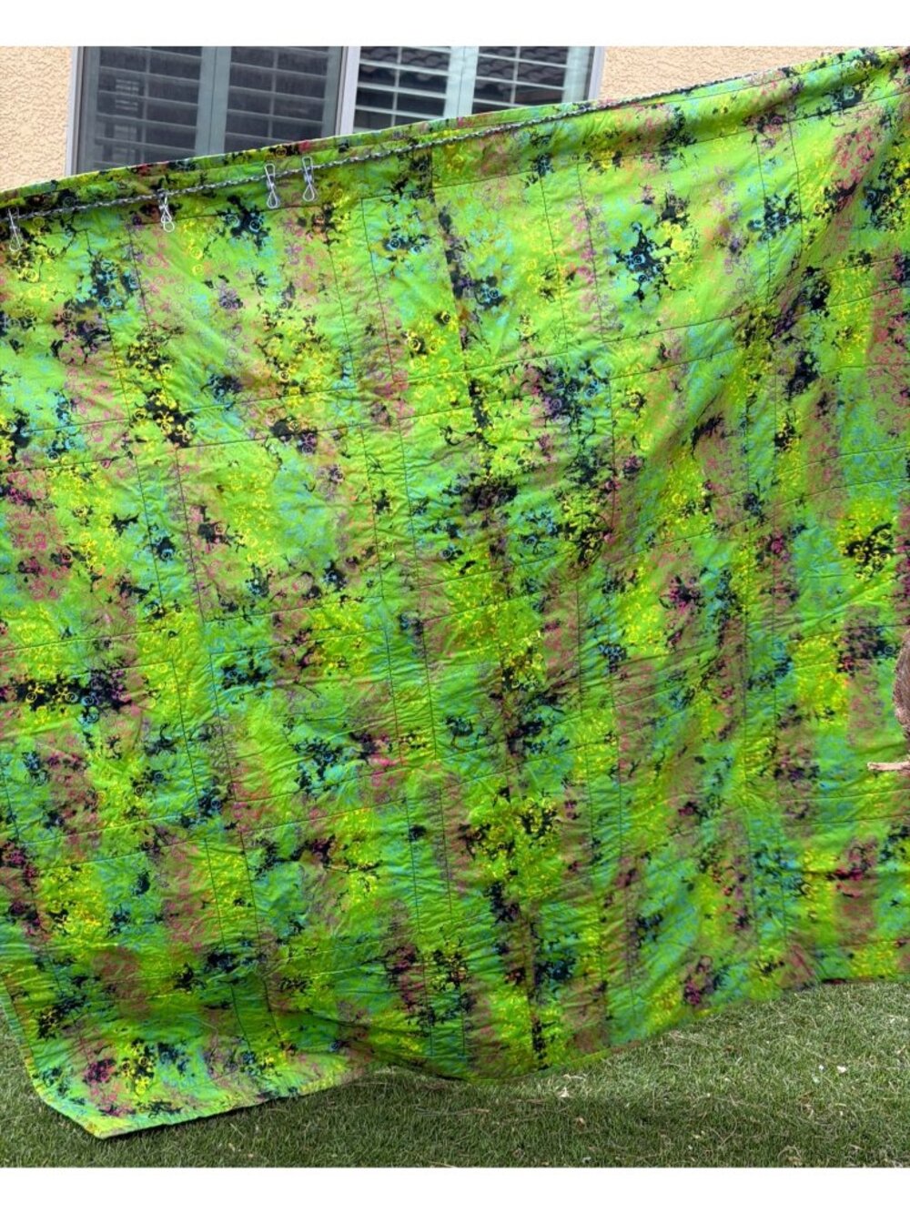 2002 Gregory Heights Elementary Burien WA 1st Grade Memory Throw Quilt 58 X 59 - Picture 2 of 13